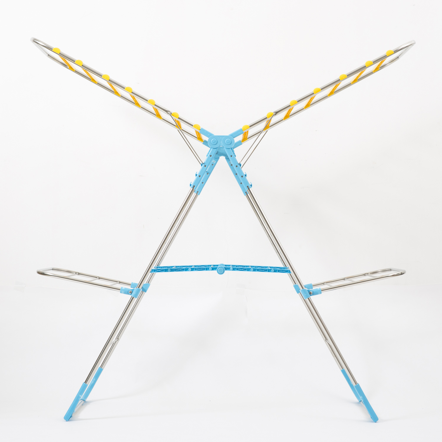 韩国进口简易晾衣架-JALMALLA双层晾衣架