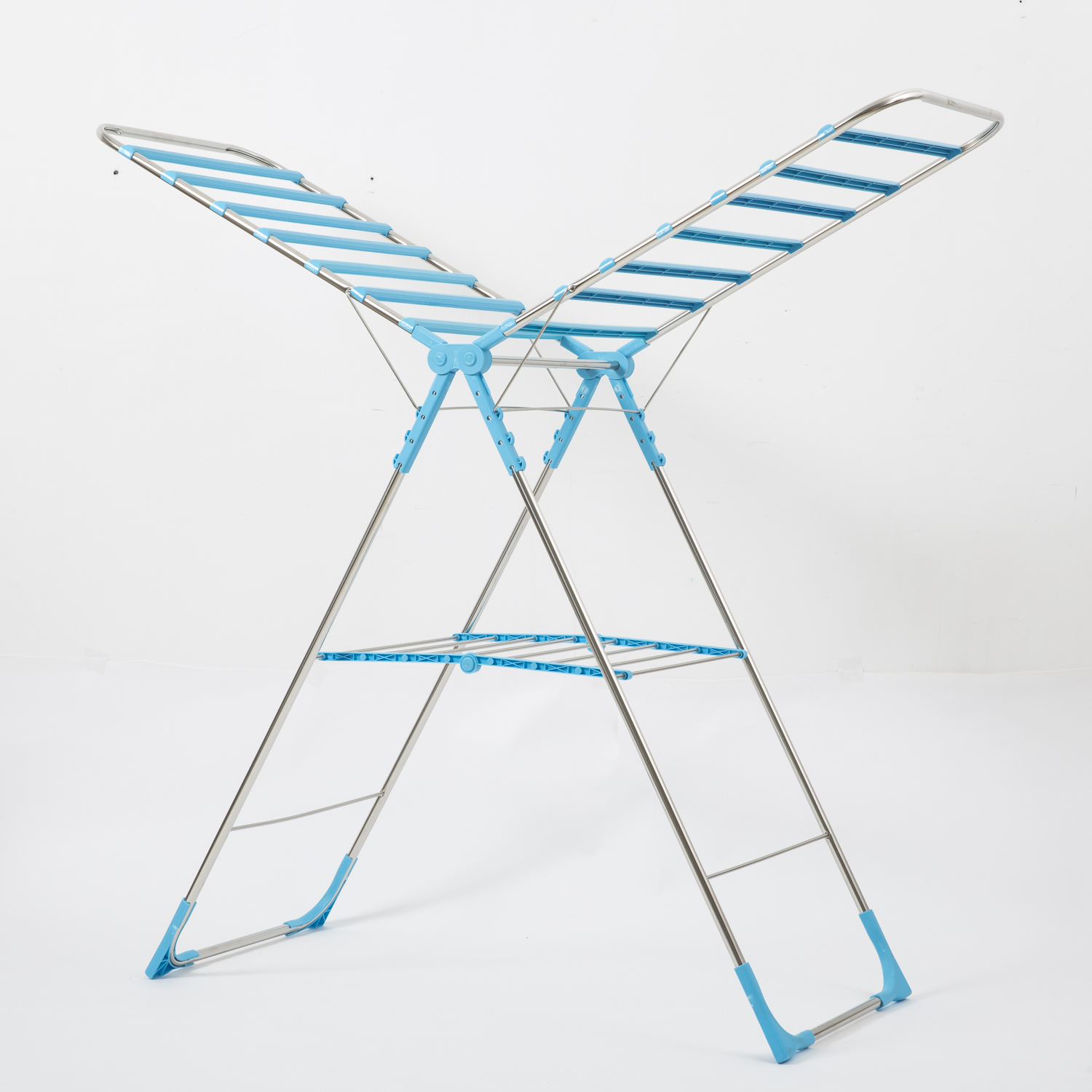 韩国进口室内晾衣架-JALMALLA单层晾衣架 - 室内晾衣架