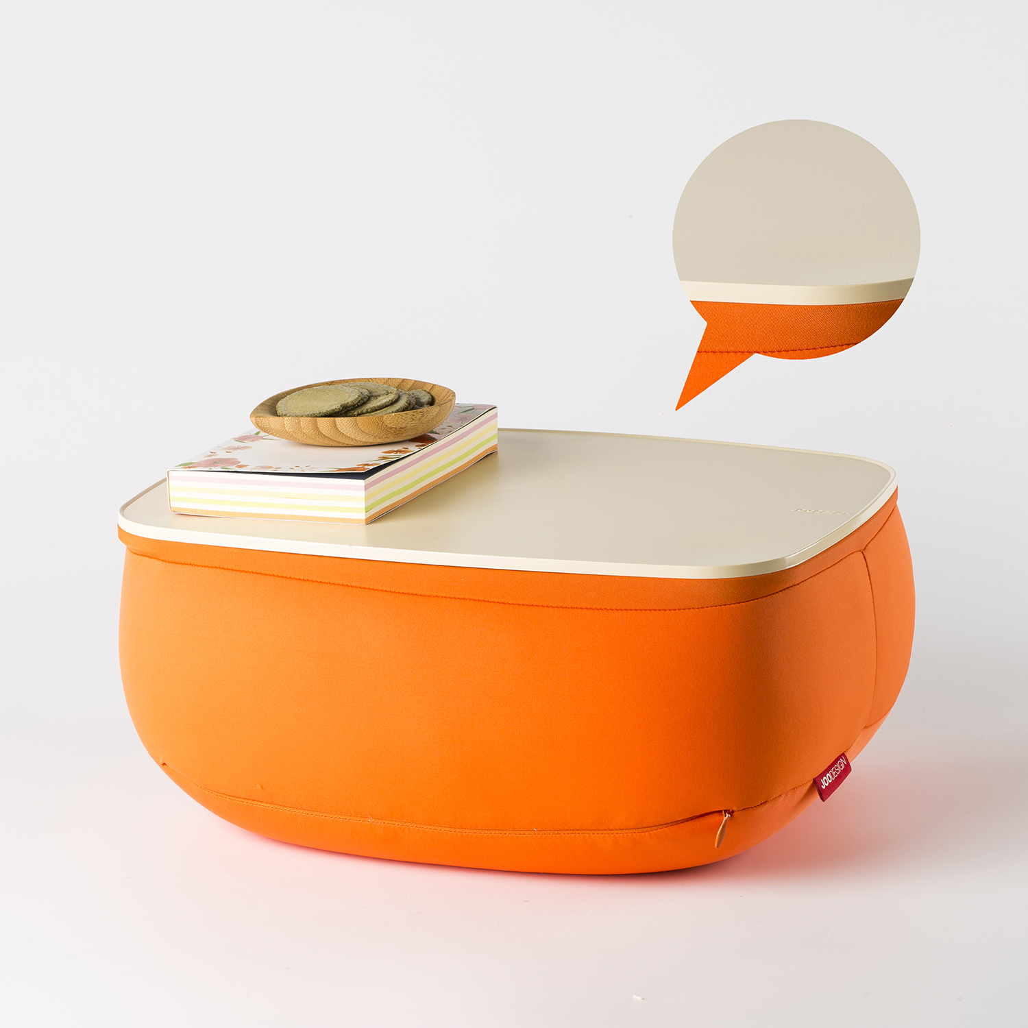 韩国进口枕头桌子-JOODESIGN Tavolino靠垫抱枕小桌子ABS塑料款 - 枕头桌子