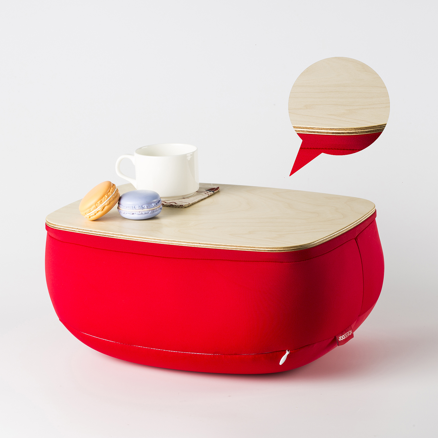 韩国进口靠垫小桌-JOODESIGN Tavolino靠垫抱枕小桌子木质款 - 靠垫小桌