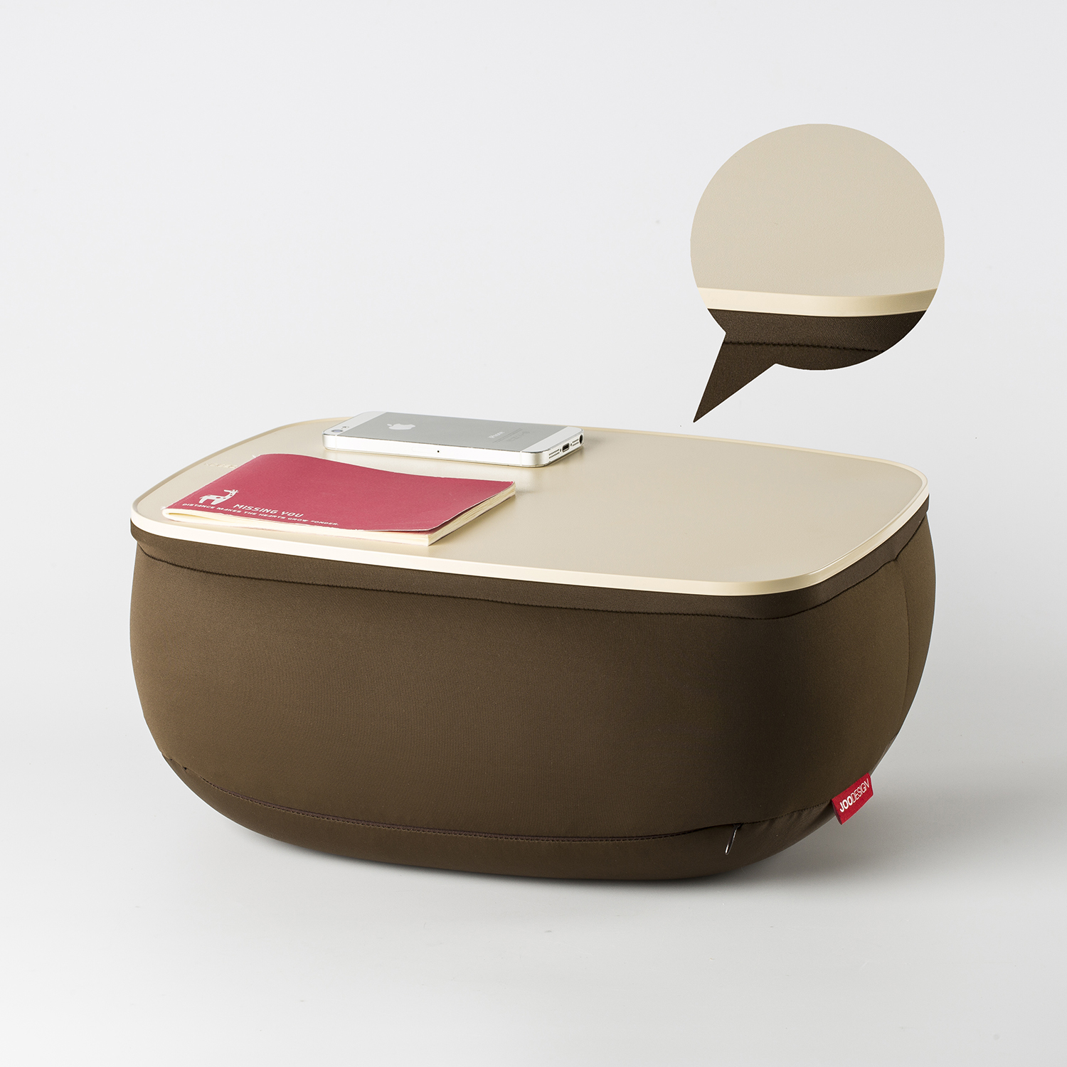 韩国进口创意小桌子-JOODESIGN Tavolino靠垫抱枕小桌子ABS塑料款 - 创意小桌子