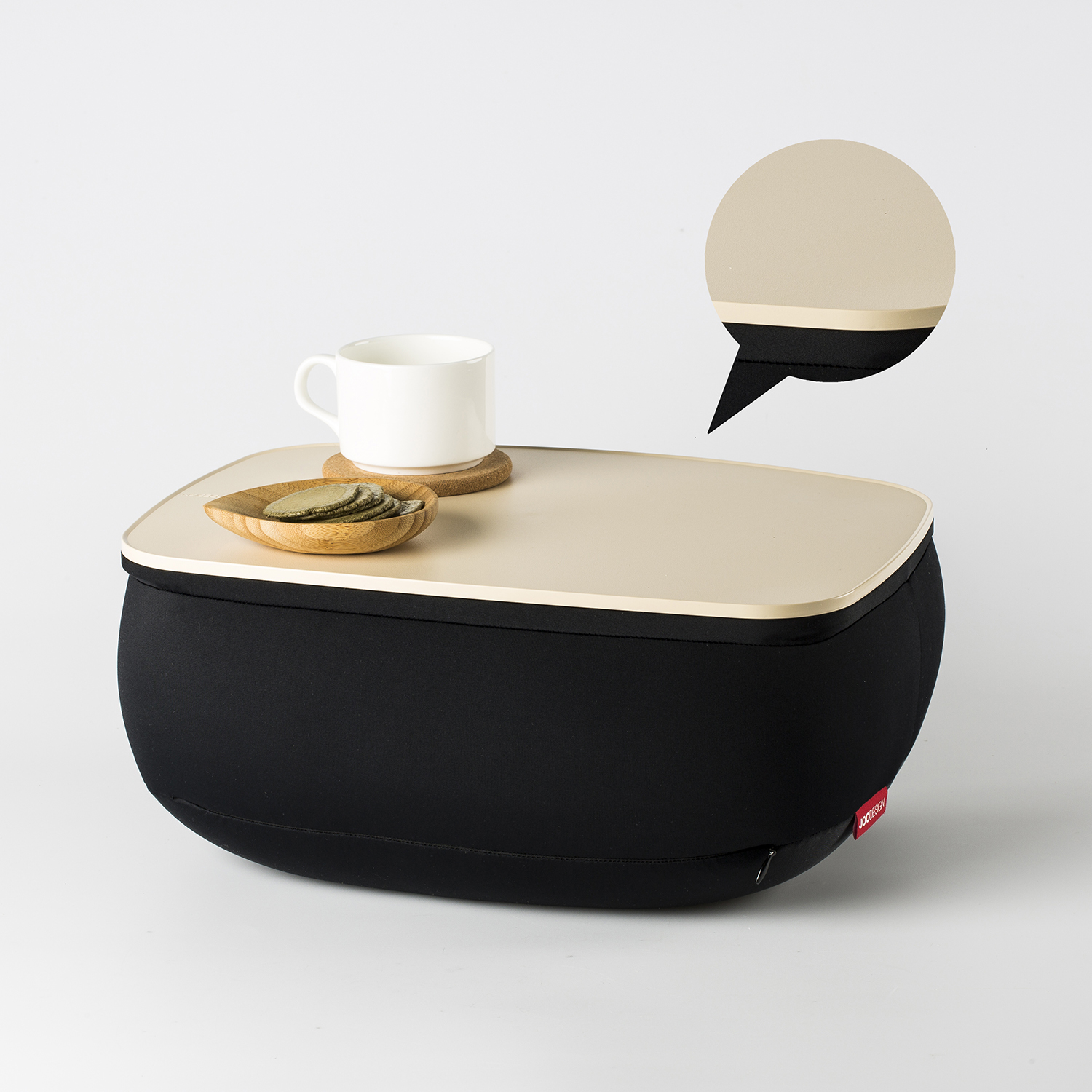 韩国进口小桌子-JOODESIGN Tavolino靠垫抱枕小桌子ABS塑料款 - 小桌子