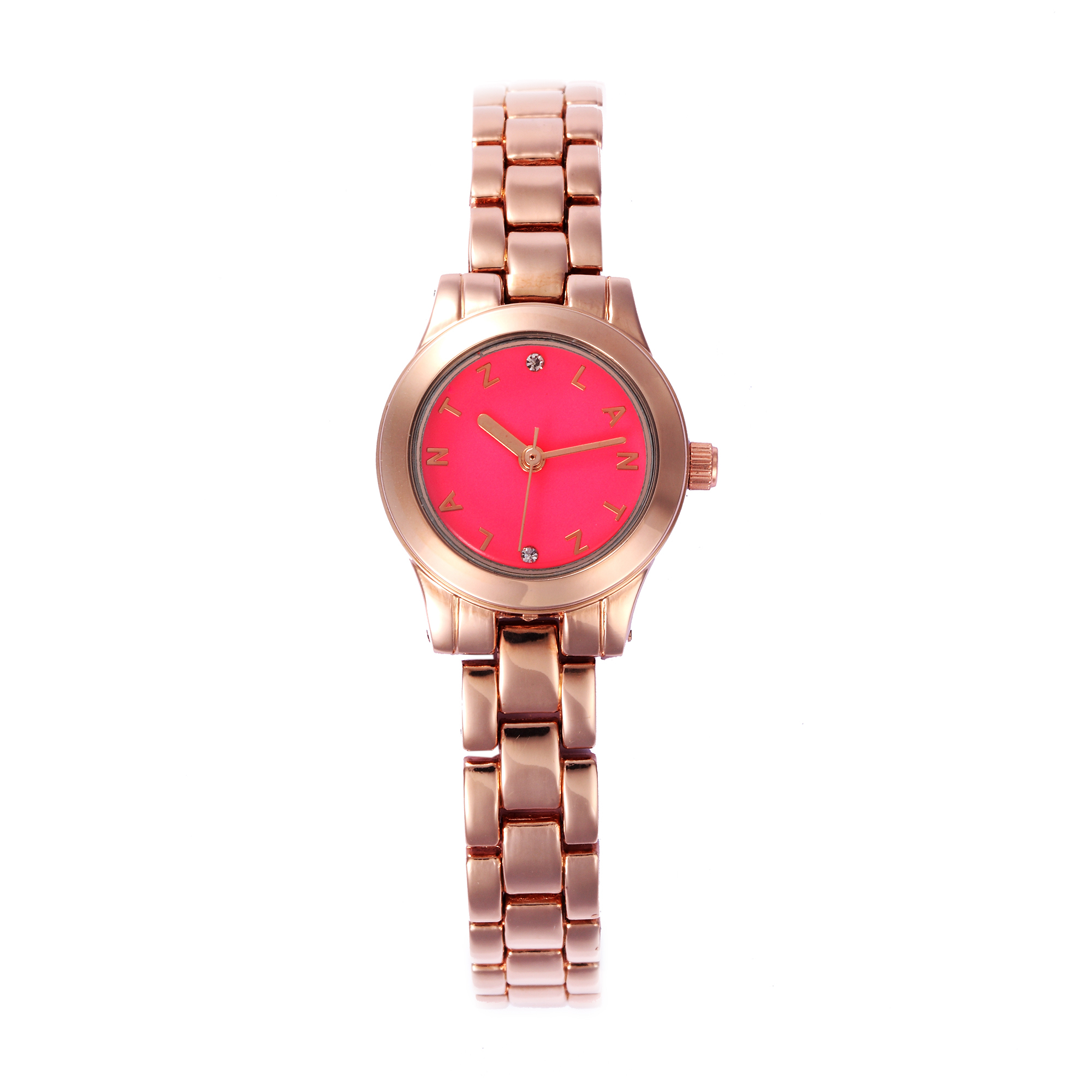 韩国进口女士石英表手表-朗时LANTZ女石英表