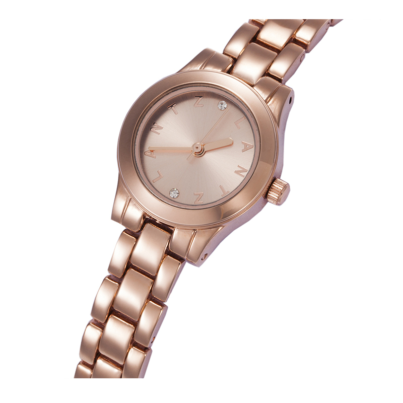 韩国进口时尚女手表-朗时LANTZ女石英表