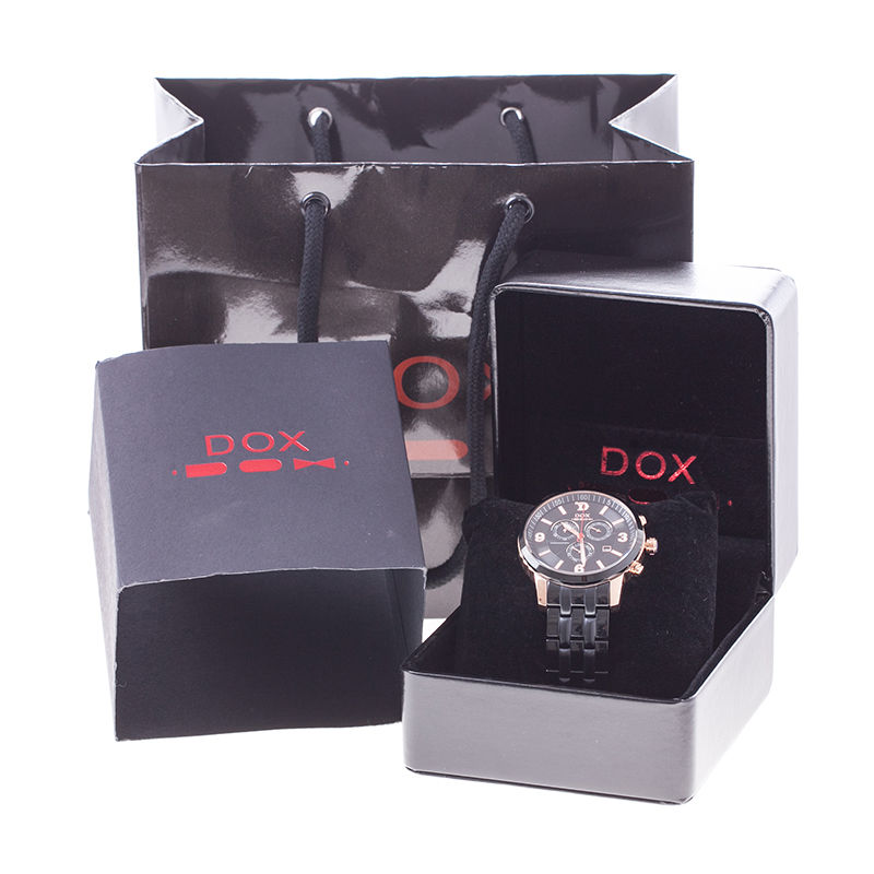 韩国进口女士石英表-DOX时尚手表DX627B防水石英表