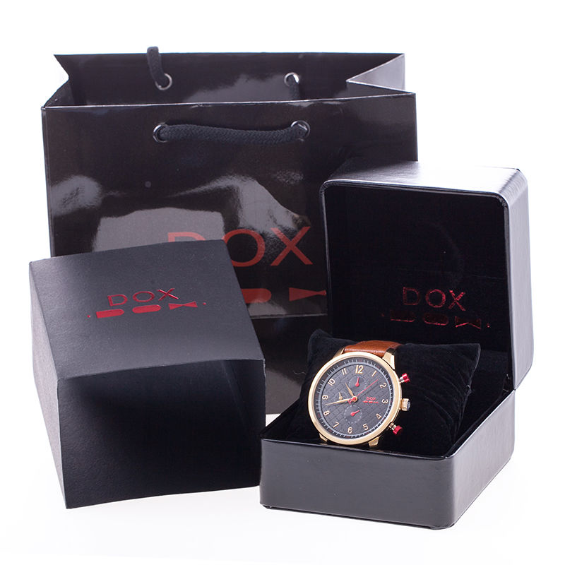 韩国进口精工石英表-DOX时尚手表DX6101防水石英表