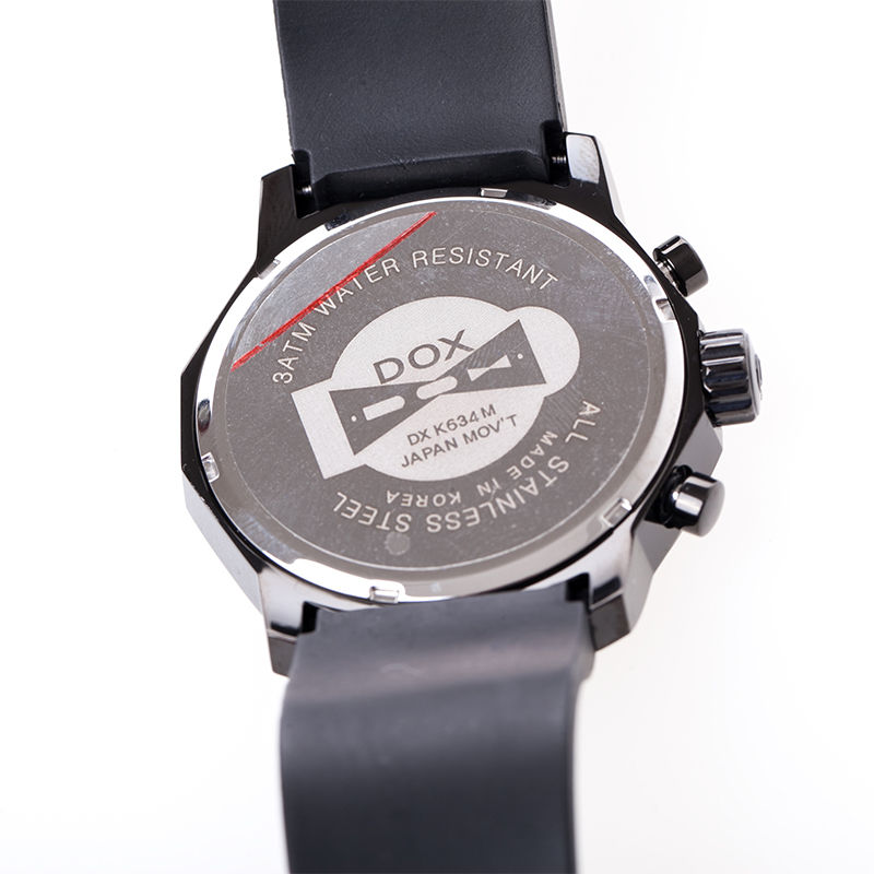 韩国进口石英表男表-DOX时尚手表DX634防水石英表