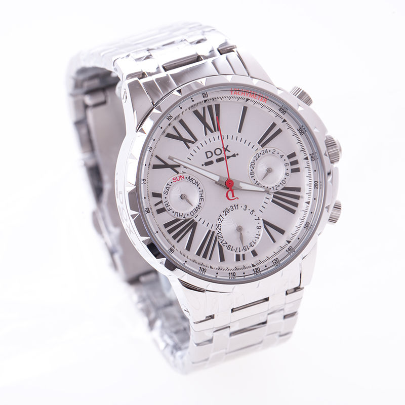 韩国进口石英腕表-DOX时尚手表DX632防水石英表 - 石英腕表