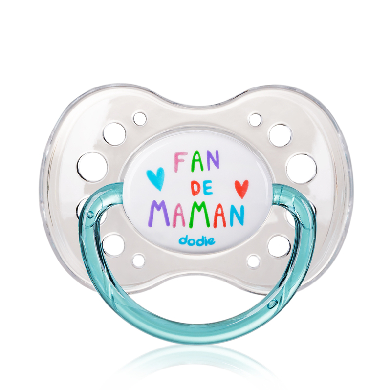 法国进口婴儿硅胶安抚奶嘴-DODIE对称圆形舒适型硅胶安抚奶嘴日用