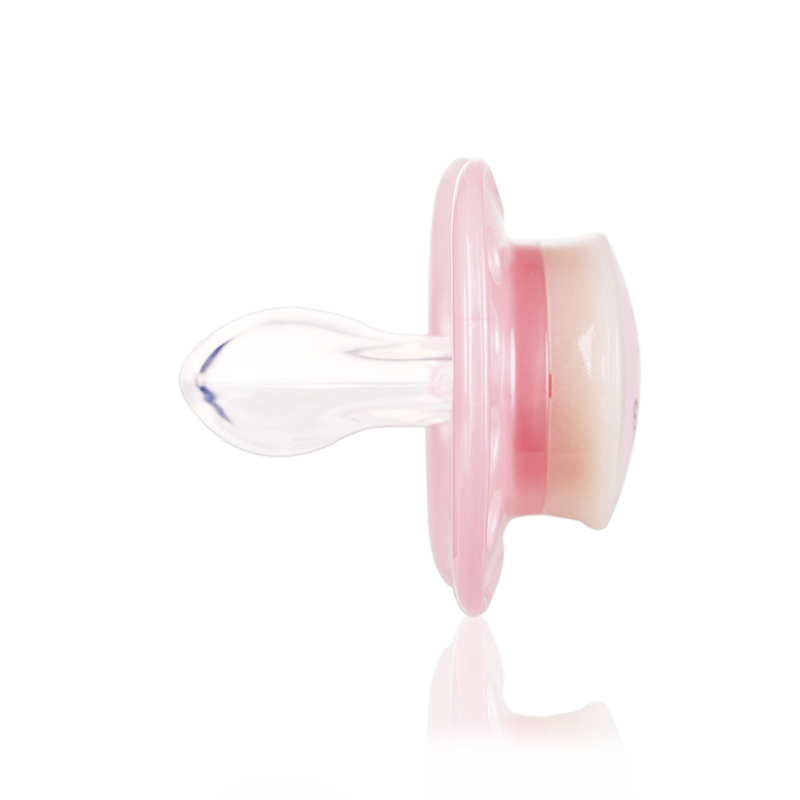 法国进口新生儿安抚奶嘴-DODIE对称圆形硅胶安抚奶嘴夜光夜用型(0-6个月)新生儿