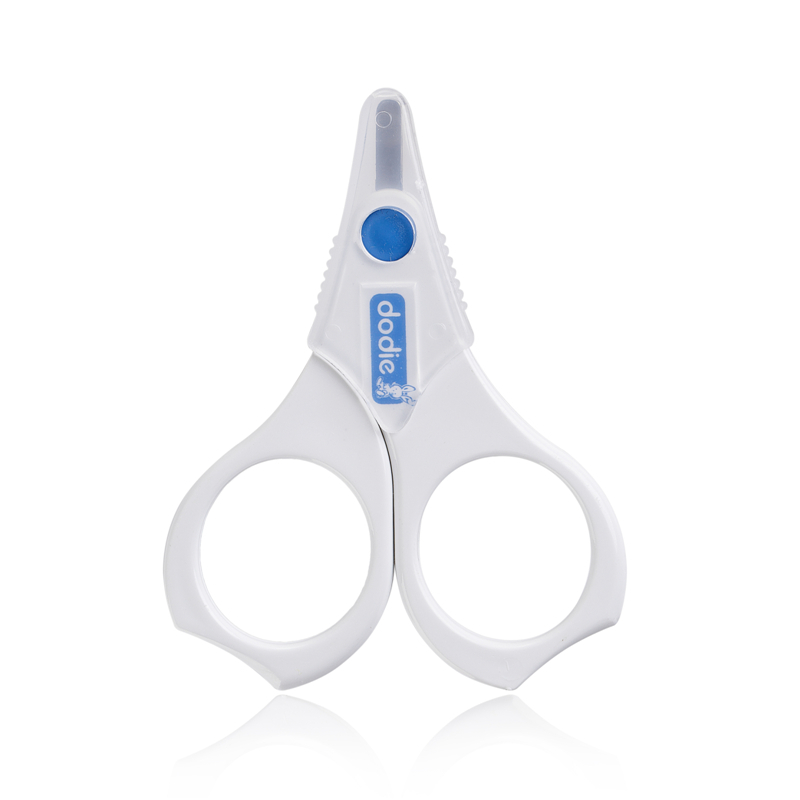 法国进口新生儿指甲剪-Dodie新生儿专用护理安全圆头指甲剪刀(1到6个月) - 新生儿指甲剪 法国进口新生儿指甲剪-Dodie新生儿专用护理安全圆头指甲剪刀(1到6个月) - 新生儿指甲剪