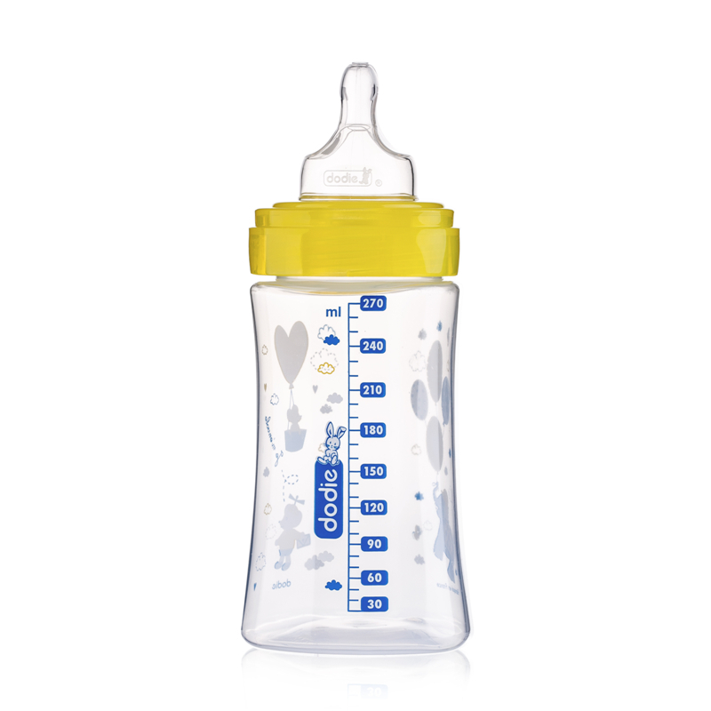 法国进口奶瓶-DODIESensation防胀气宽口婴儿奶瓶2经济2件套装