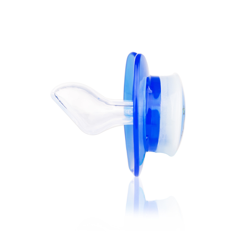 进口婴儿安抚奶嘴-法国DODIE拇指形正牙仿生理硅胶安抚奶嘴夜光夜用型