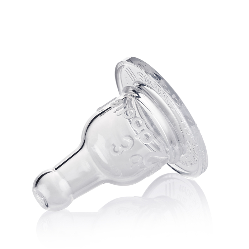 法国进口仿真硅胶奶嘴-DODIE防胀气经典原版变速窄口硅胶奶嘴大中小号