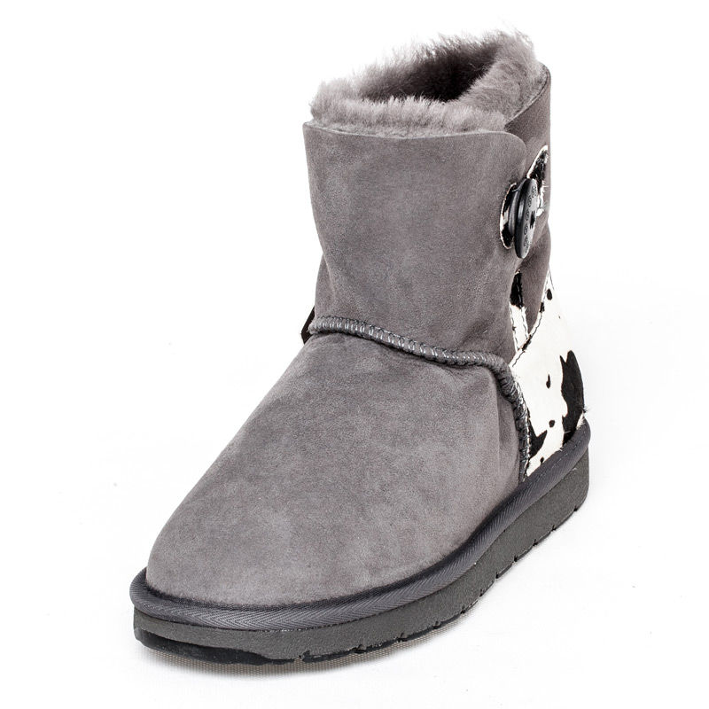 澳大利亚进口女式中筒雪地靴-SHEARERSUGG款短筒单扣花纹靴雪地靴 - 女式中筒雪地靴 澳大利亚进口女式中筒雪地靴-SHEARERSUGG款短筒单扣花纹靴雪地靴 - 女式中筒雪地靴