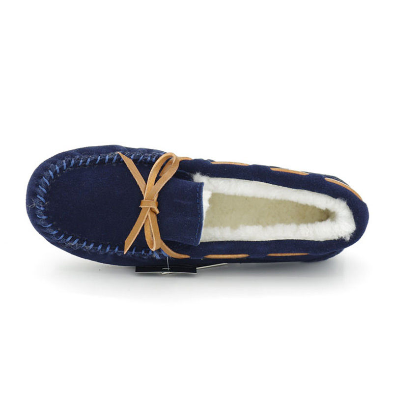 澳大利亚进口磨砂船鞋-SHEARERSUGG款莫卡辛豆豆鞋磨砂船鞋