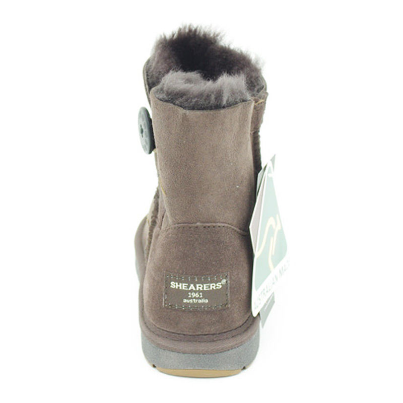 澳大利亚进口女靴子-SHEARERSUGG款短筒单扣靴雪地靴