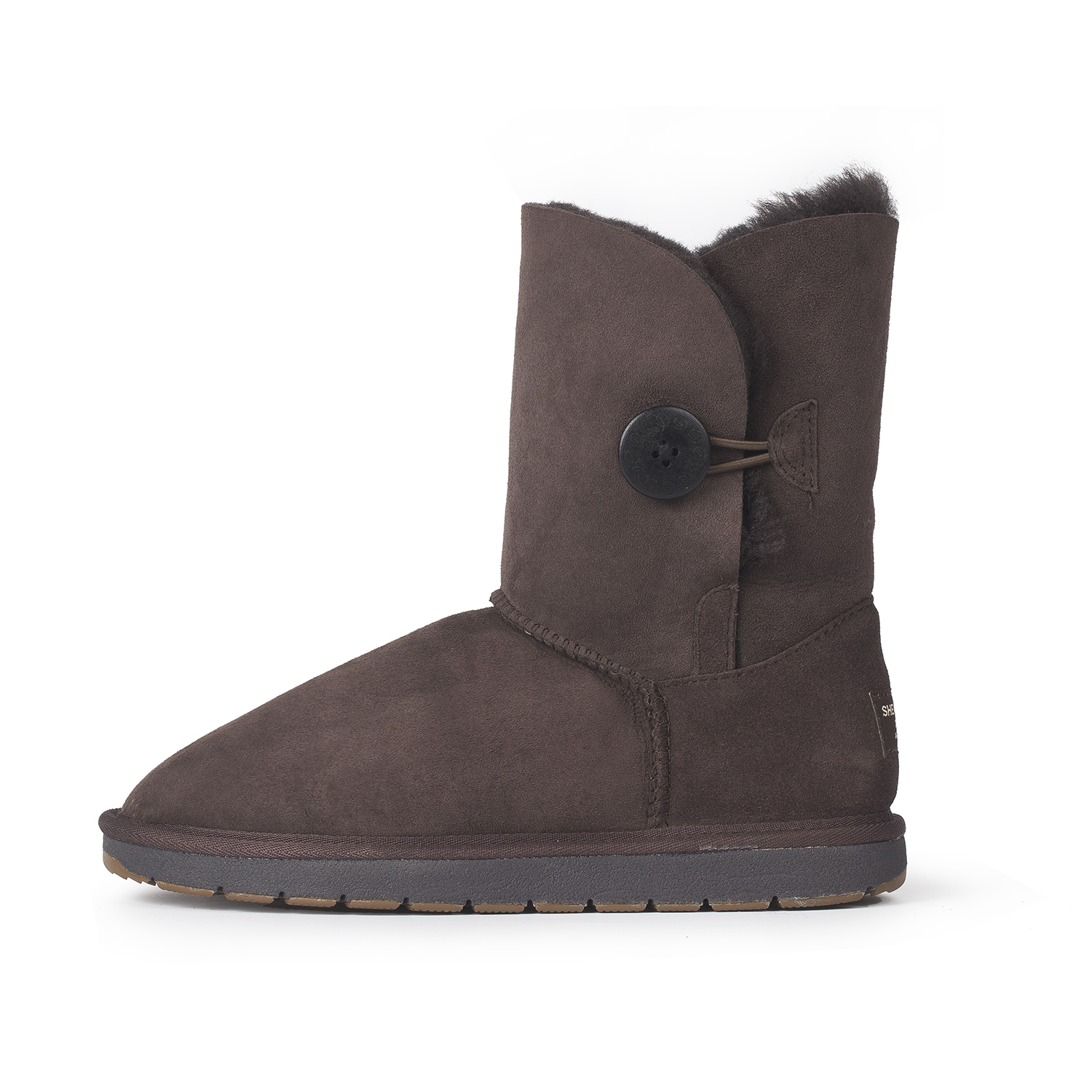 澳大利亚进口中筒单扣靴-SHEARERSUGG款中筒单扣靴雪地靴