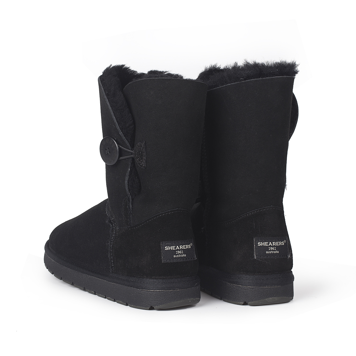 澳大利亚进口UGG单扣靴-SHEARERSUGG款中筒单扣靴雪地靴