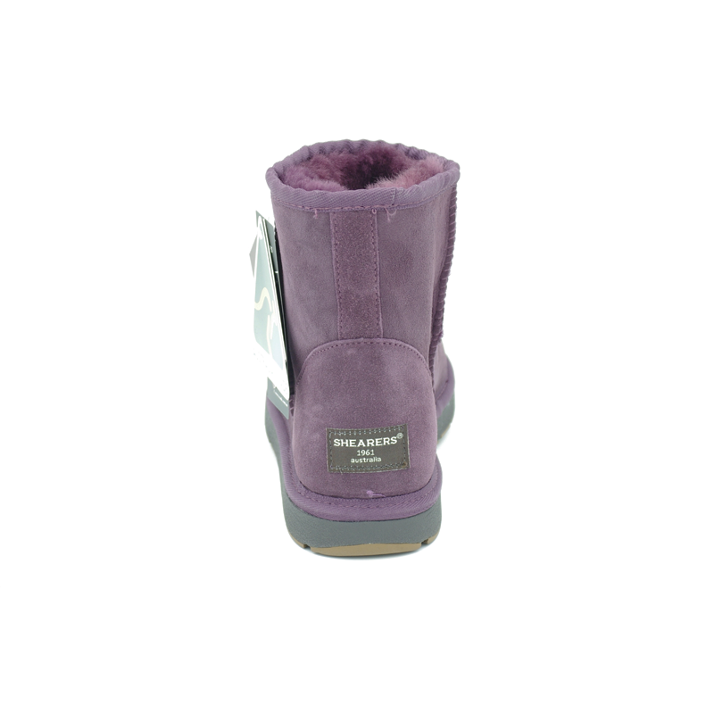 澳大利亚进口粉色雪地靴-SHEARERSUGG款经典短筒靴雪地靴