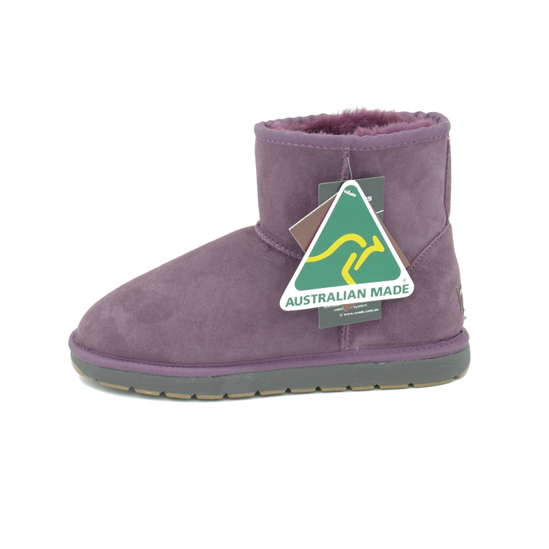 澳大利亚进口粉色雪地靴-SHEARERSUGG款经典短筒靴雪地靴