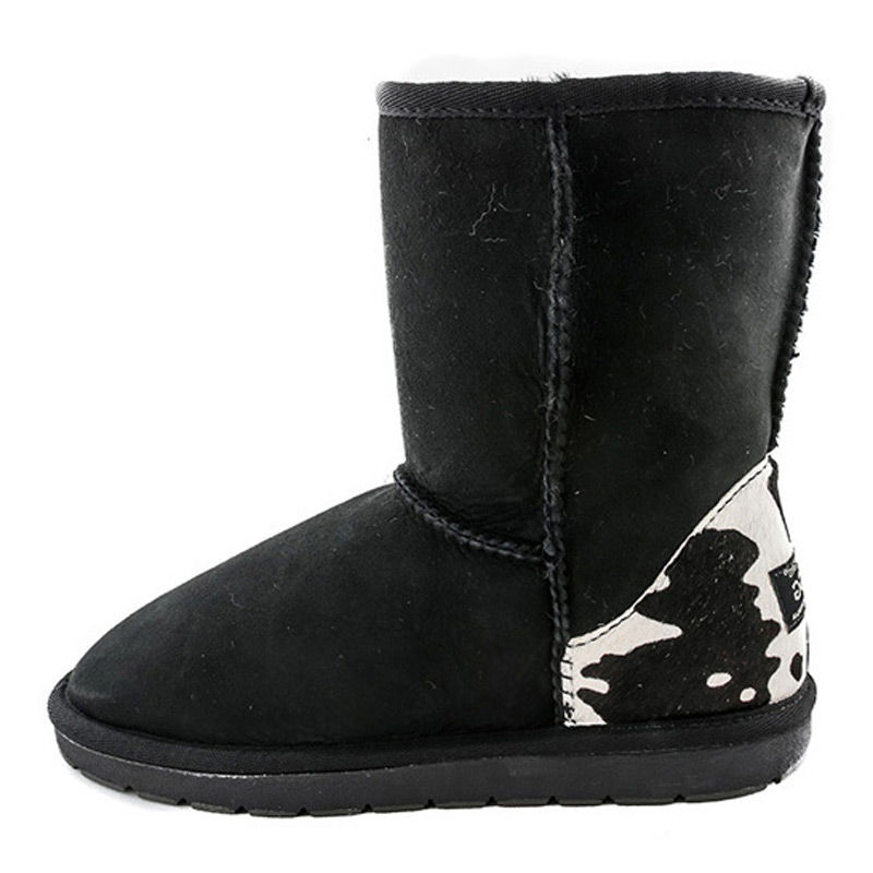 澳大利亚进口中筒女靴-SHEARERSUGG款经典花纹中筒靴雪地靴