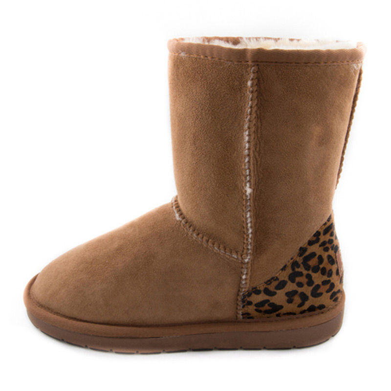 澳大利亚进口高帮雪地靴-SHEARERSUGG款经典花纹中筒靴雪地靴