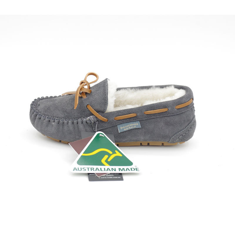 澳大利亚进口女鞋船鞋-SHEARERSUGG款莫卡辛豆豆鞋磨砂船鞋