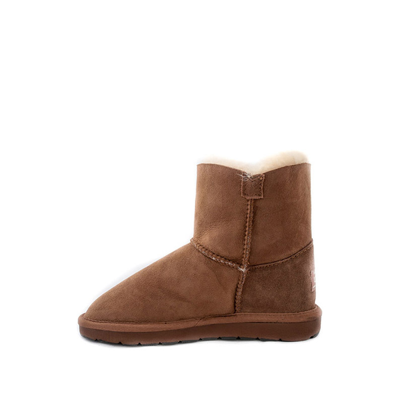 澳大利亚进口女生穿雪地靴-SHEARERSUGG款短筒单扣靴雪地靴