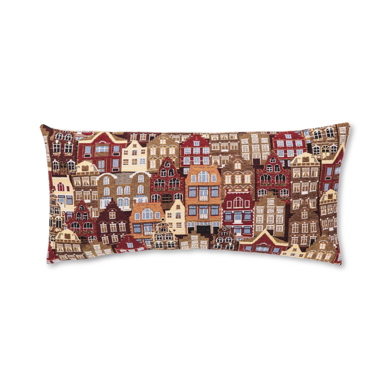 比利时原产 GK-ART 织锦靠枕套抱枕套“ 佛兰德家园”图案 比利时原产 GK-ART 织锦靠枕套抱枕套“ 佛兰德家园”图案