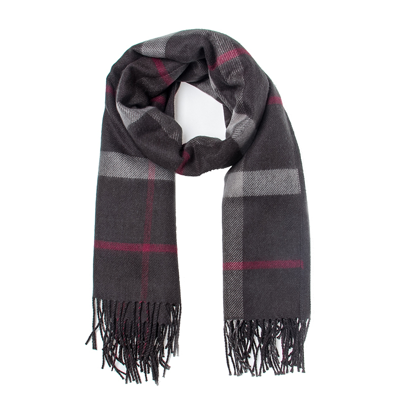 韩国进口男式围巾-JUNGHWA英伦风披风版围巾