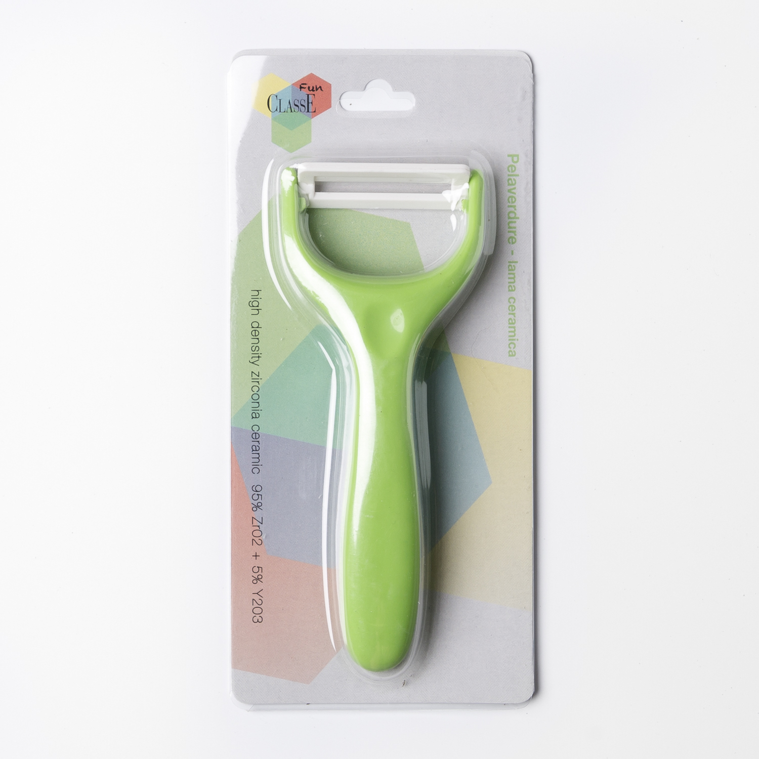 意大利进口陶瓷水果削皮刀-CLASSE FUN陶瓷削皮刀