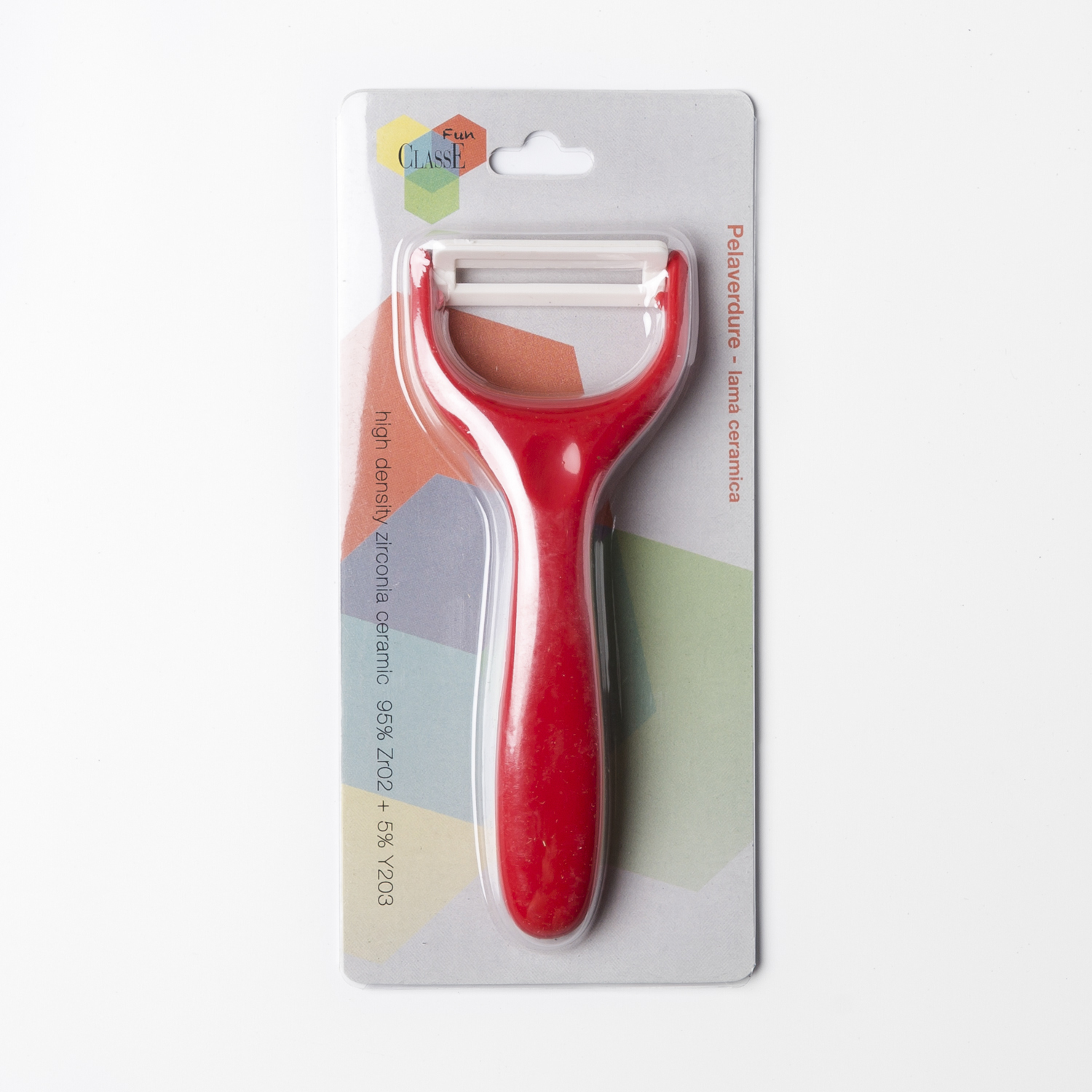 意大利进口陶瓷削皮刀-CLASSE FUN陶瓷削皮刀