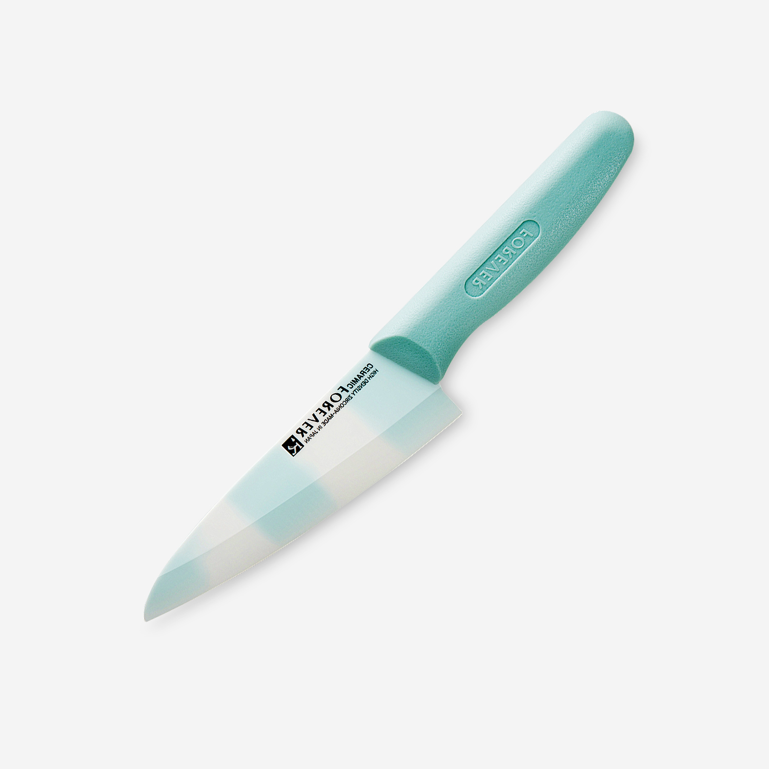 日本原产forever银离子彩色陶瓷菜刀水果刀削皮刀140mm