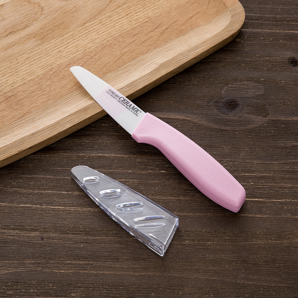 进口陶瓷刀-日本进口forever银抗菌彩色陶瓷刀