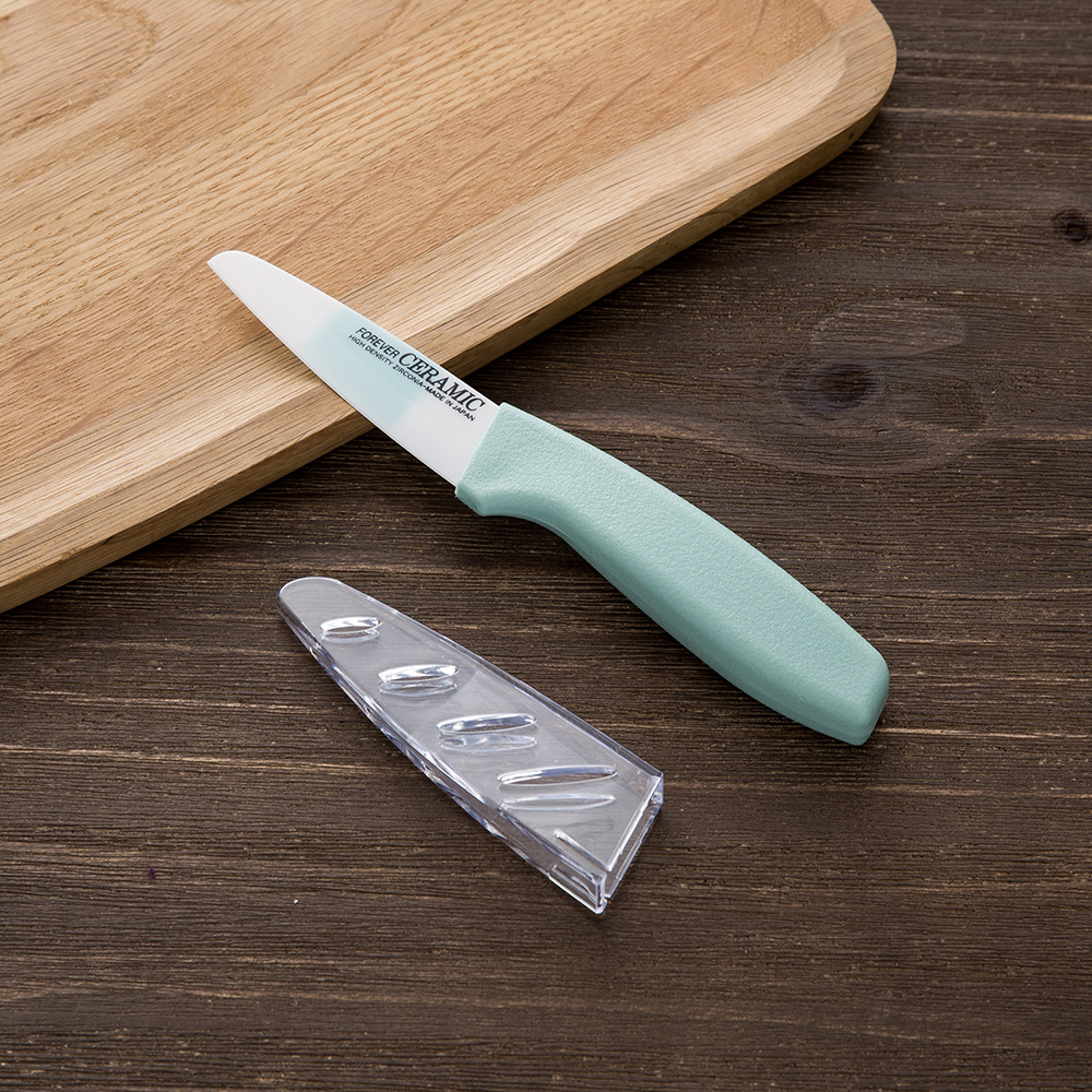 日本进口陶瓷刀-forever银抗菌彩色陶瓷刀