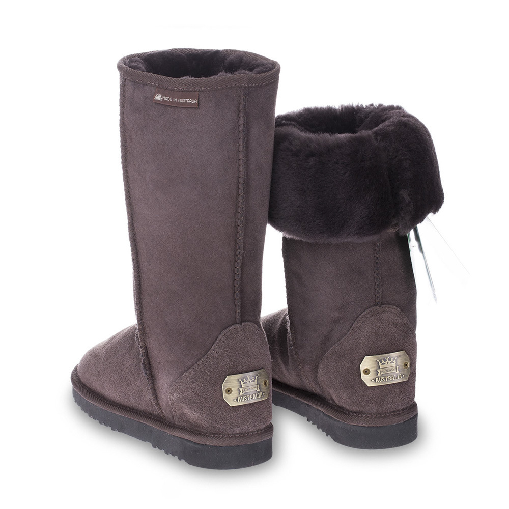 澳大利亚进口雪地靴高筒-ChicEmpireUGG经典长筒羊皮雪地靴