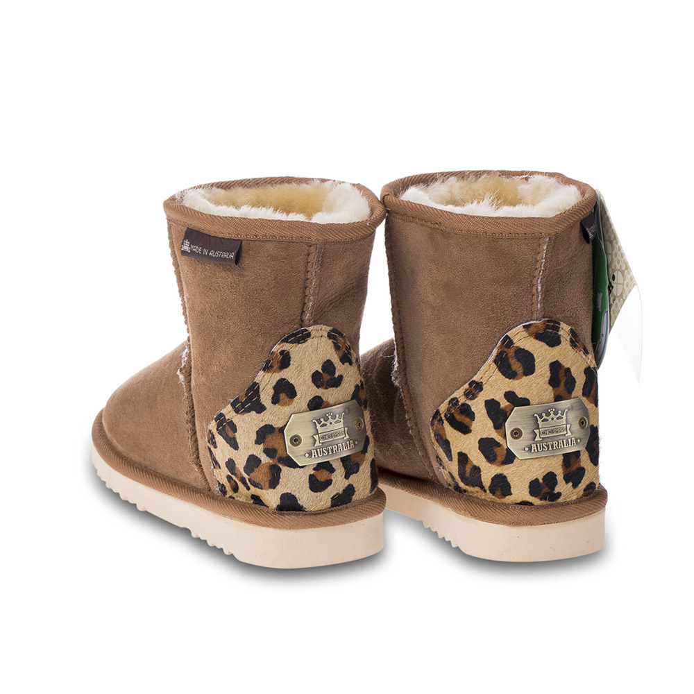 澳大利亚进口女靴短靴-ChicEmpireUGG时尚丛林系列短款羊皮雪地靴