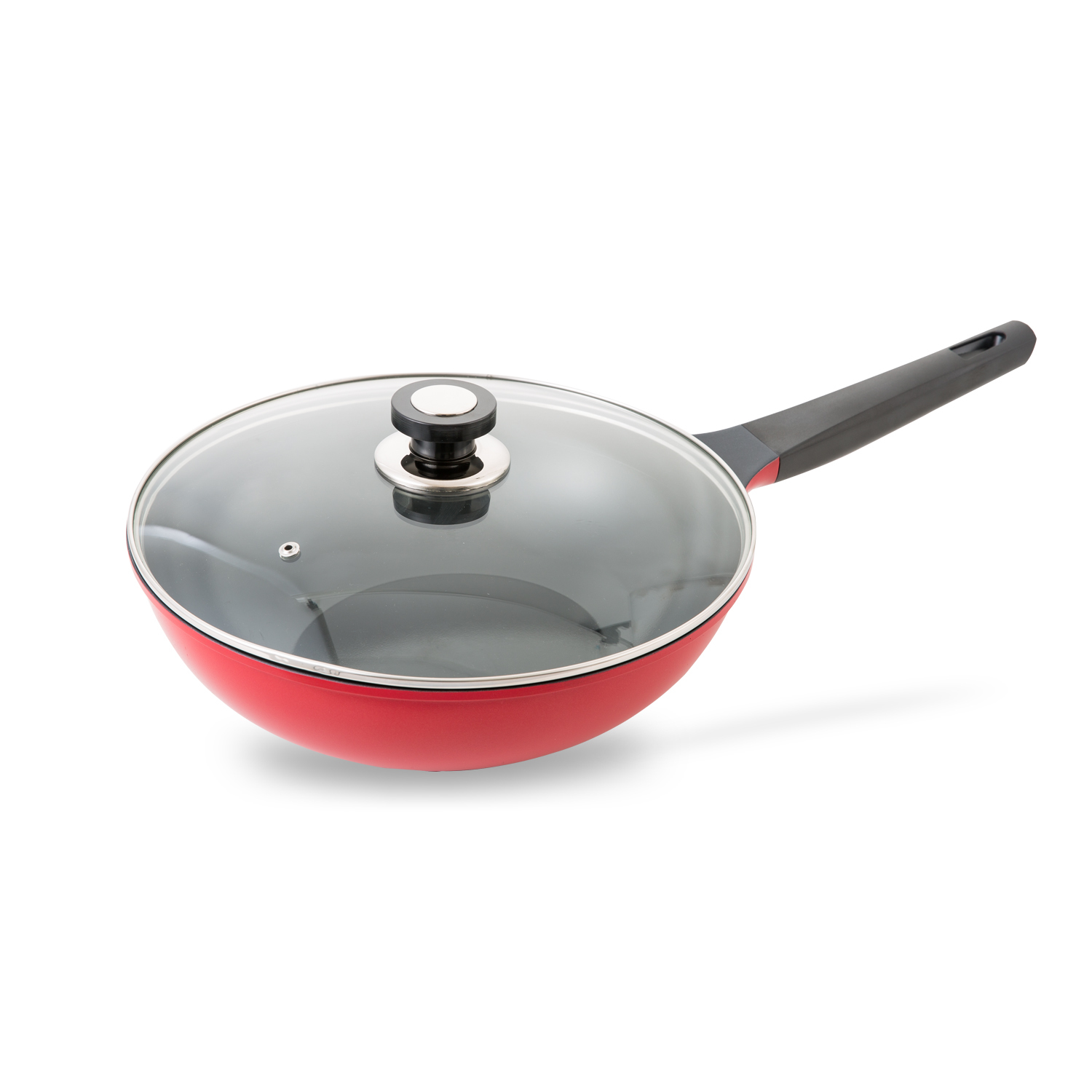 韩国进口锅盖配件-Mycook不锈钢包边隔热防烫玻璃锅盖