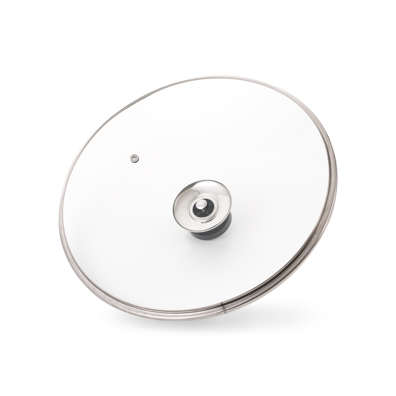 韩国进口锅盖配件-Mycook不锈钢包边隔热防烫玻璃锅盖