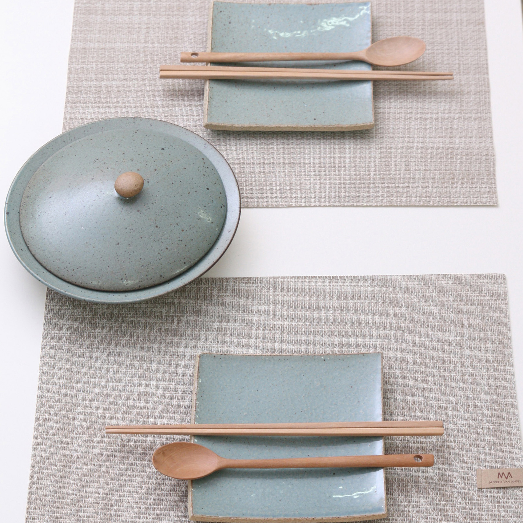 韩国进口水晶垫桌垫-MallowSpace高级环保PVC餐垫