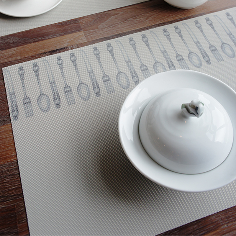 韩国进口透明餐桌垫-MallowSpace高级环保PVC餐垫