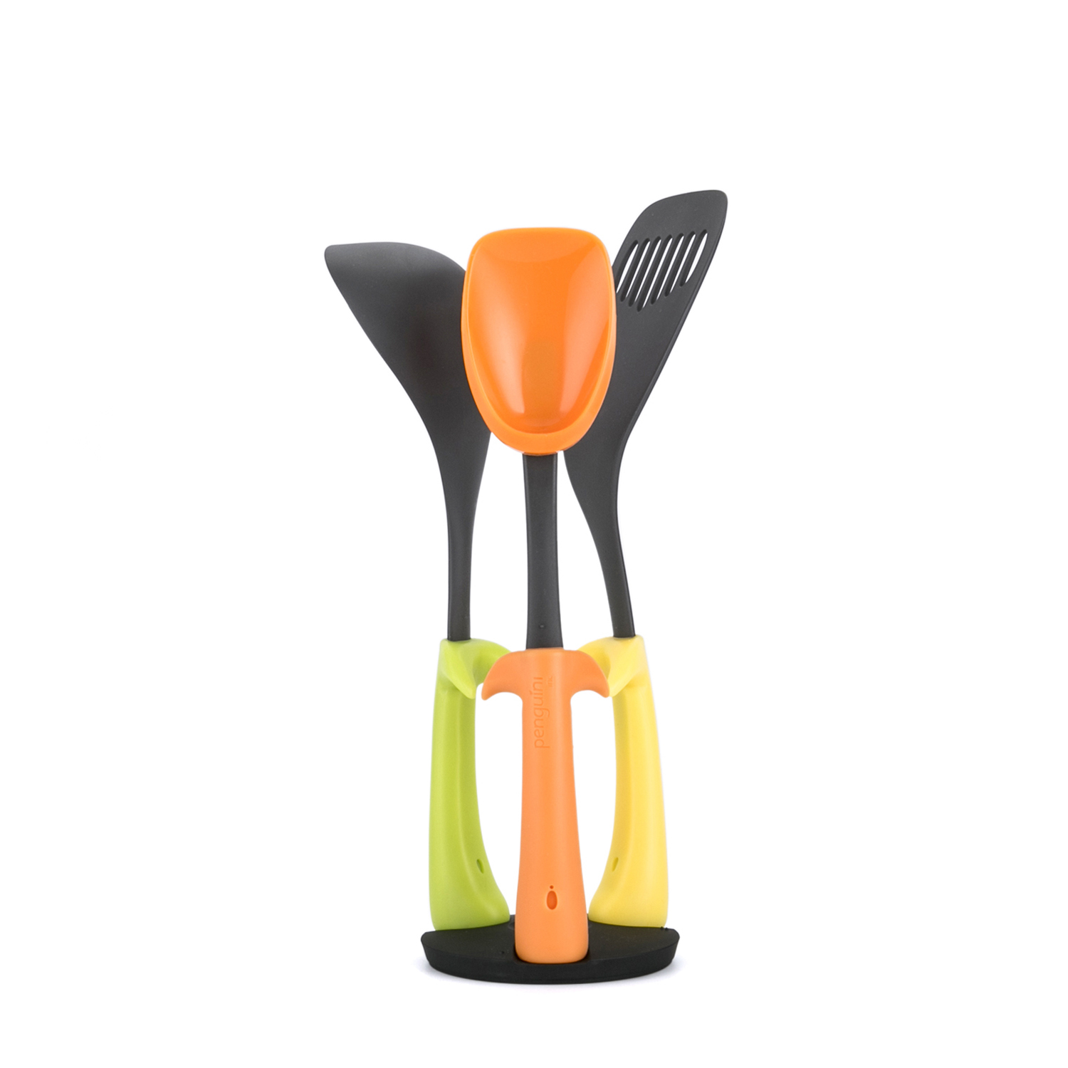 韩国进口硅胶烹饪套装-Penguini创意企鹅硅胶套装(烹饪勺/煎铲/汤勺) - 硅胶烹饪套装 韩国进口硅胶烹饪套装-Penguini创意企鹅硅胶套装(烹饪勺/煎铲/汤勺) - 硅胶烹饪套装