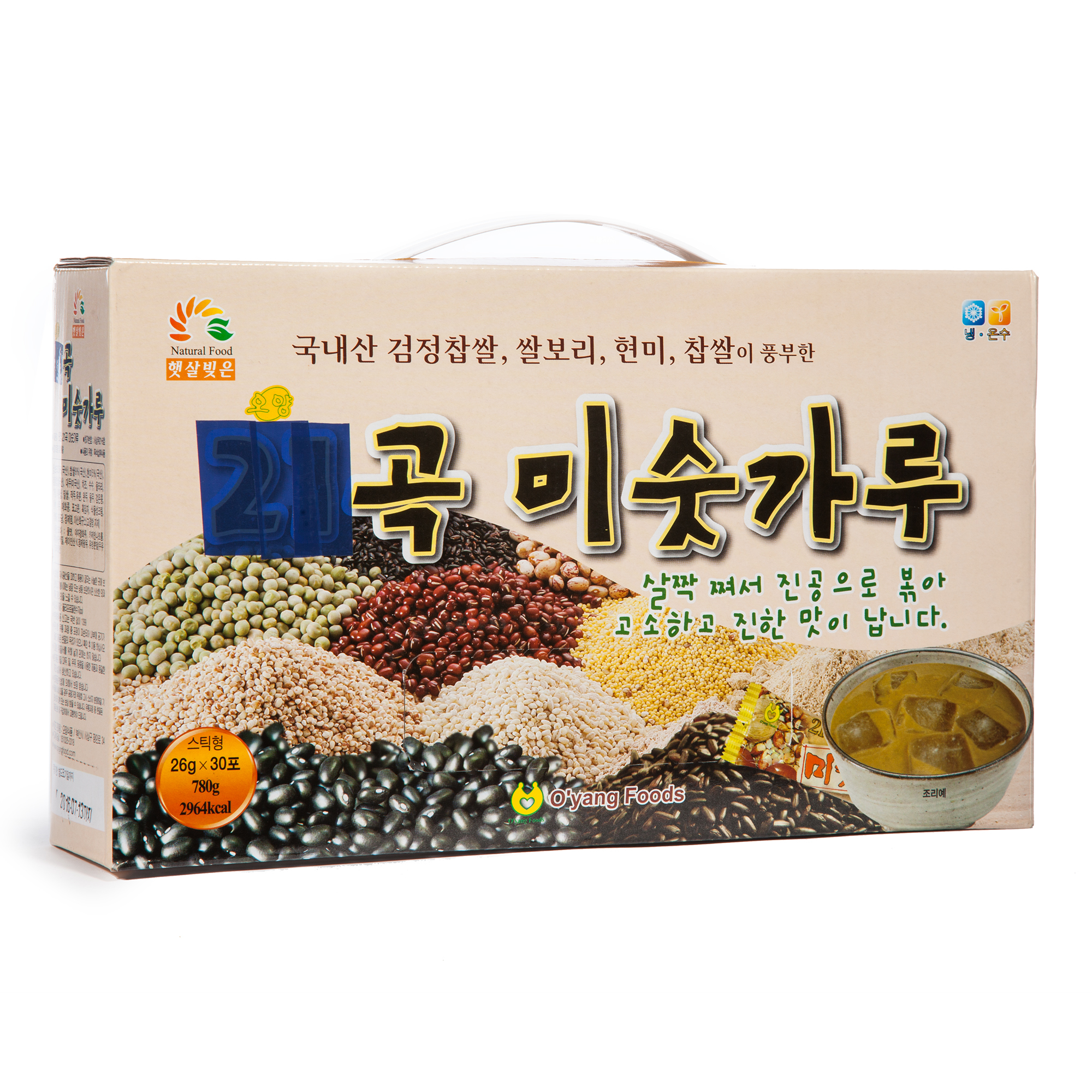 韩国进口谷物粉-欧洋健康谷物冲饮粉21种谷物混合膳食(OY06) 韩国进口谷物粉-欧洋健康谷物冲饮粉21种谷物混合膳食(OY06)