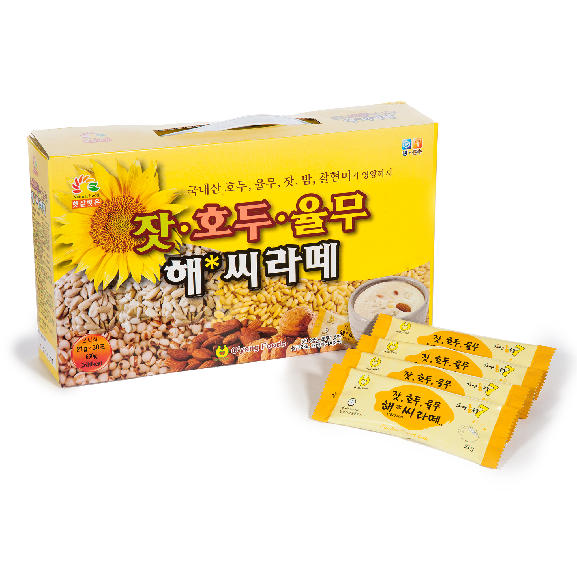 韩国进口冲饮-欧洋健康谷物冲饮粉坚果及谷物混合膳食(OY02)