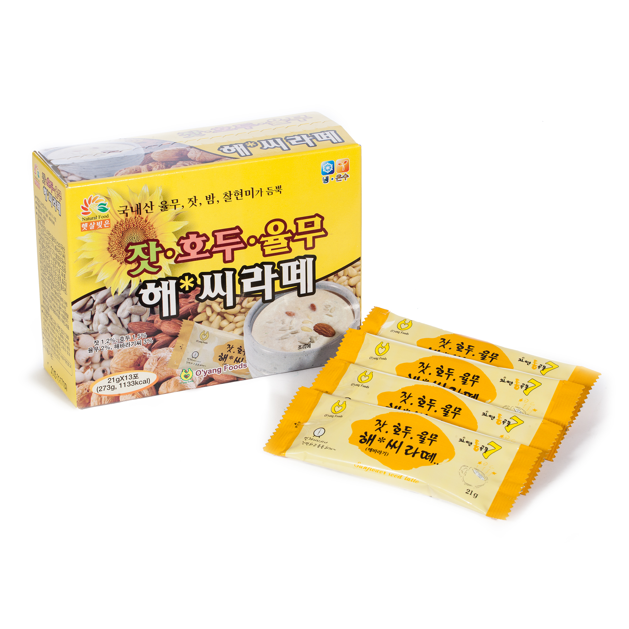 韩国进口谷物饮料-欧洋健康谷物冲饮粉坚果及谷物混合膳食(OY02)