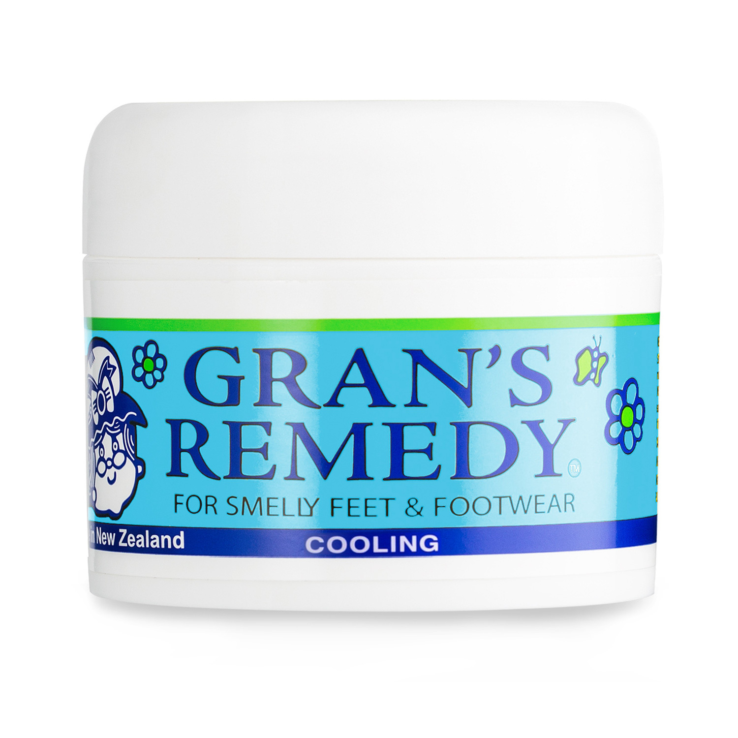 新西兰原产GRAN'S REMEDY 植物鞋粉除臭粉除味粉