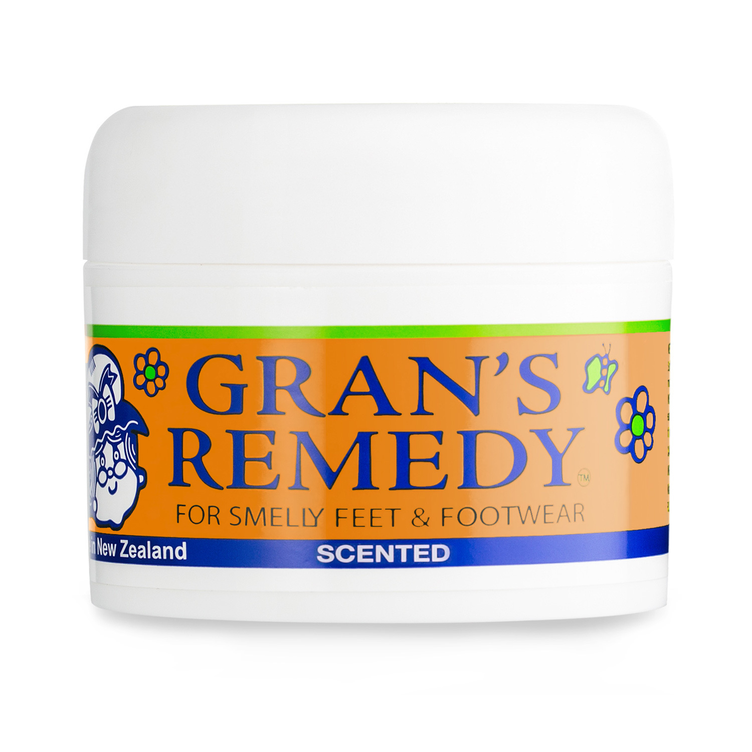新西兰原产GRAN'S REMEDY 植物鞋粉除臭粉除味粉