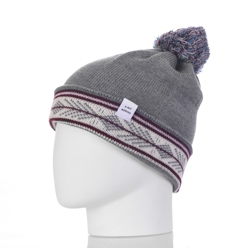 英国k-nit美利奴羊毛帽休闲帽Cormack Contrast Blast系列