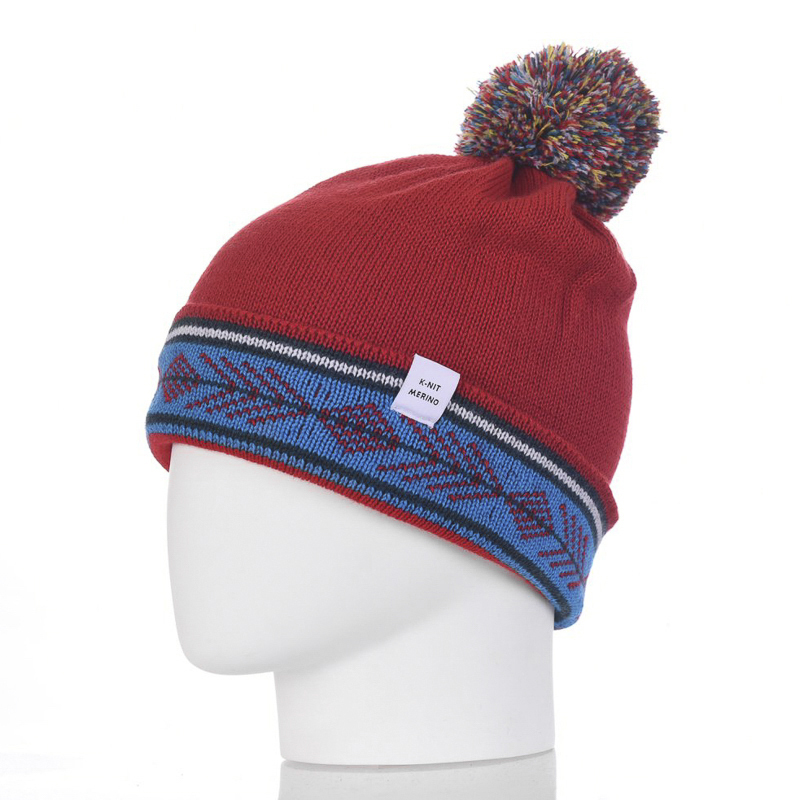 英国k-nit美利奴羊毛帽休闲帽Cormack Contrast Blast系列